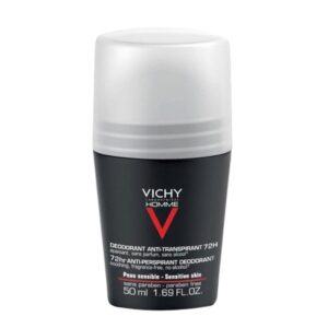VICHY HOMME Sensitive Skin 48hr Roll-On Deodorant