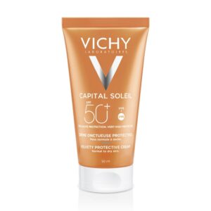 VICHY CAPITAL SOLEIL Velvety Cream Spf 50 Plus Skin perfecting action