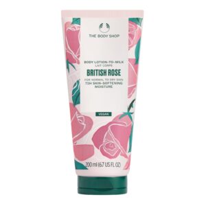 THE BODY SHOP British Rose Lotion-to-Milk