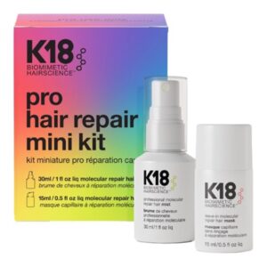 K18 biomimetic Hairscience Pro Hair Repair set