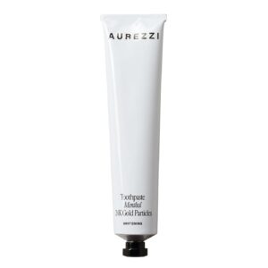 AUREZZI Toothpaste MENTHOL 24K GOLD PARTICLES